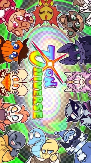 ai character: ~Toon Universe*• background