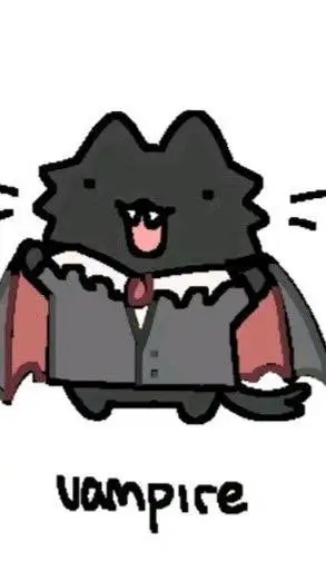 ai character: Vampire Cat background