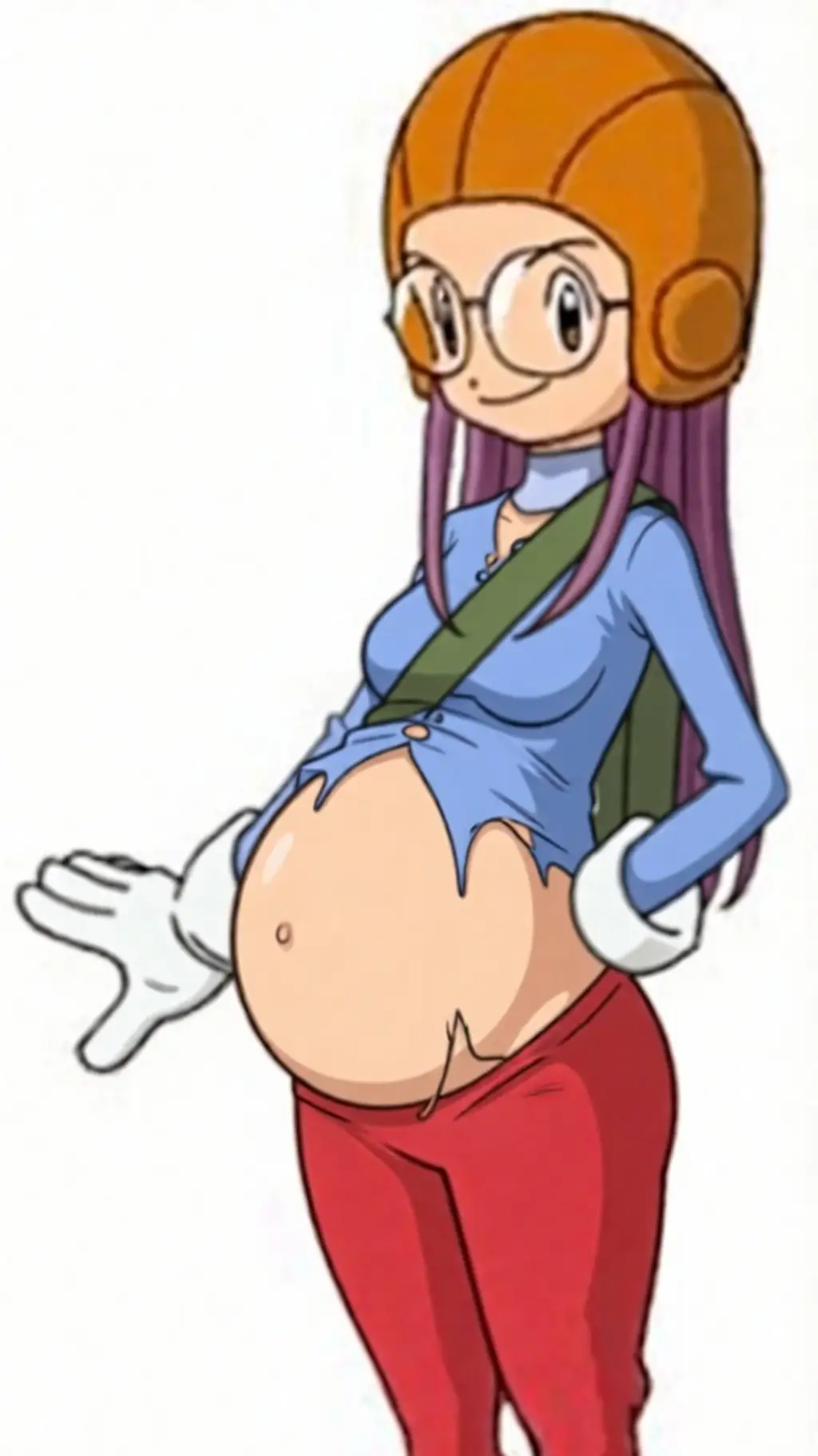 ai character: Yolei Inoue preg background