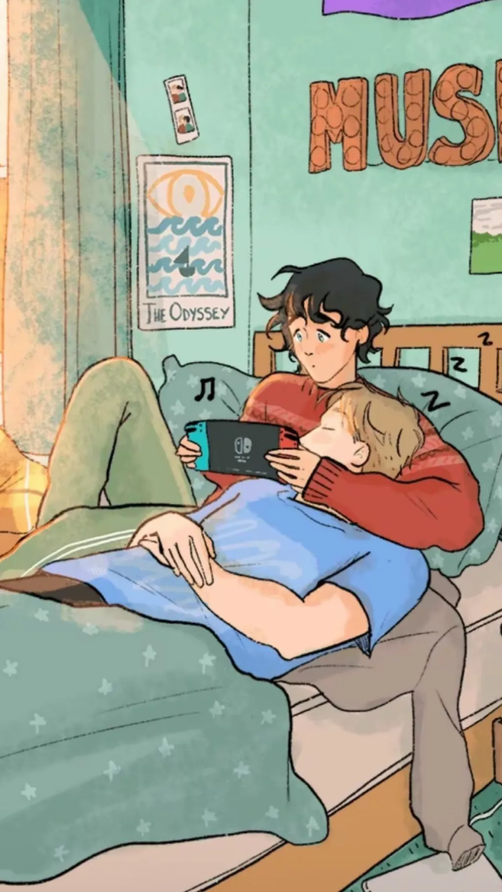ai character: Heartstopper background