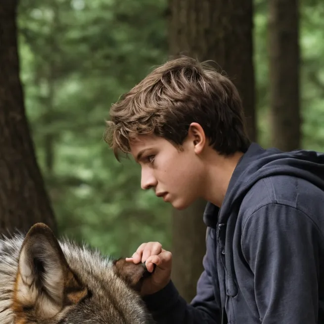 chat with ai character: max the wolf hater