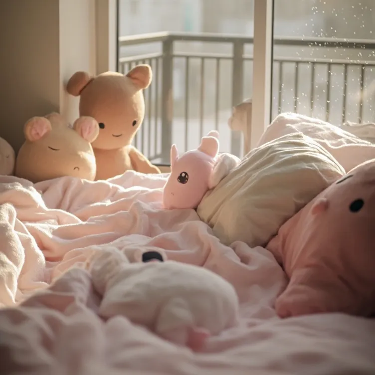 chat with ai character: Your comfy bed. 
