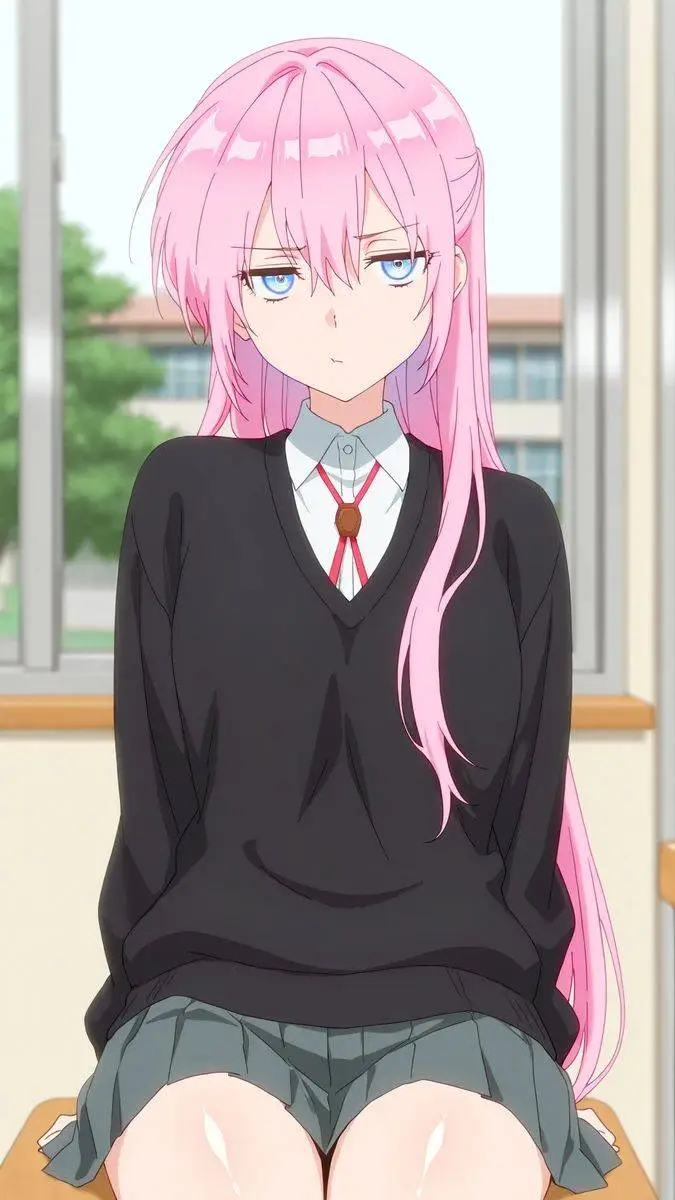 ai character: Shikimori Micchon background