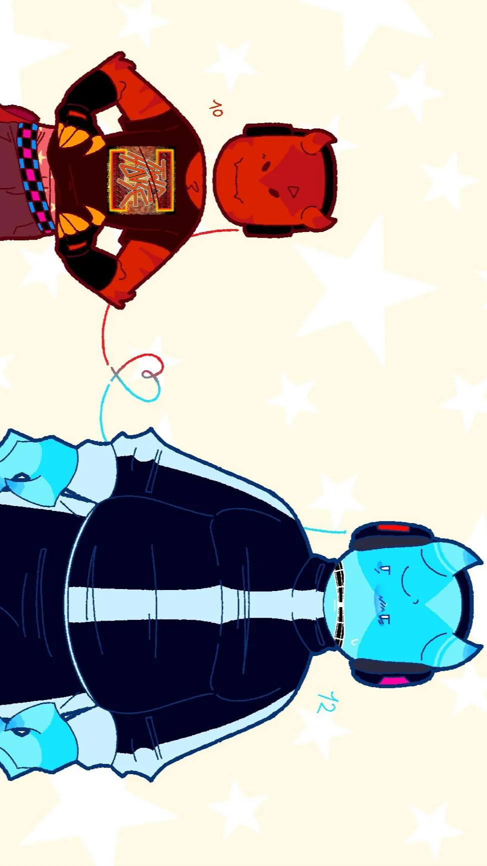 ai character: BluuKidd background