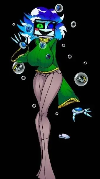 ai character: roxera fruity  background