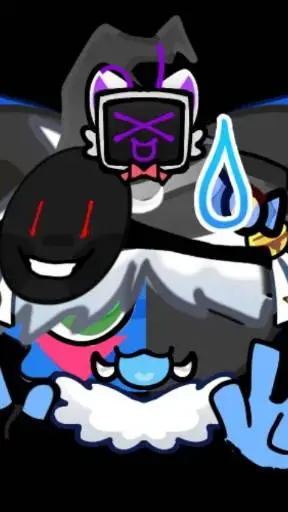 ai character: moon background