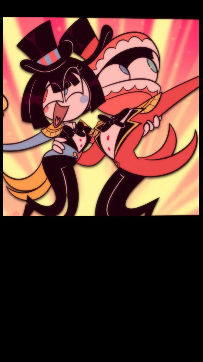 ai character: Pomni swapped AU background