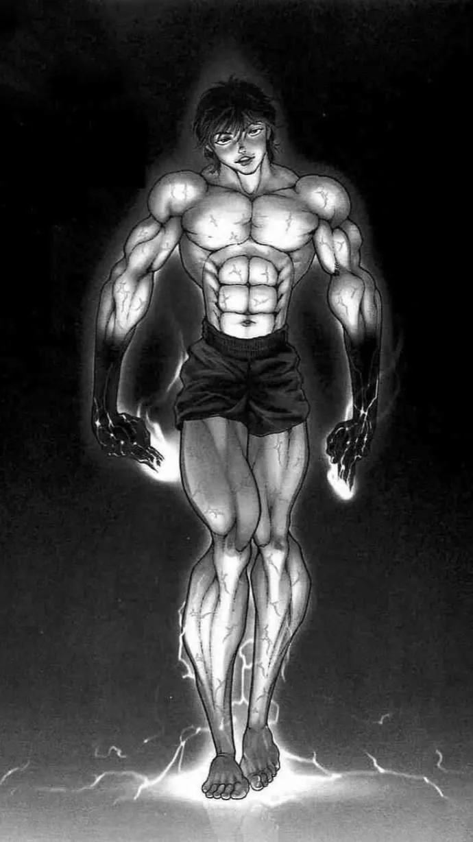 ai character: ￼Baki background