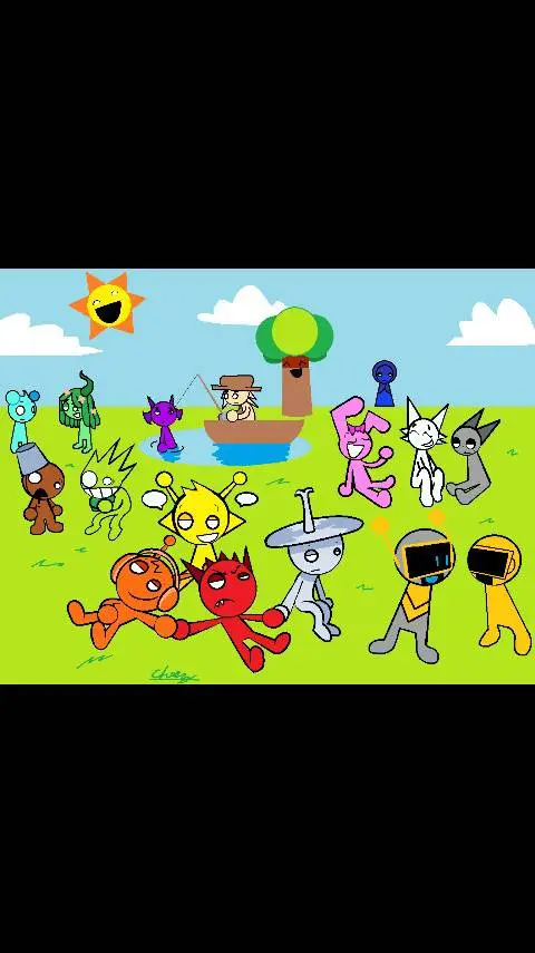 ai character: road trip:D background