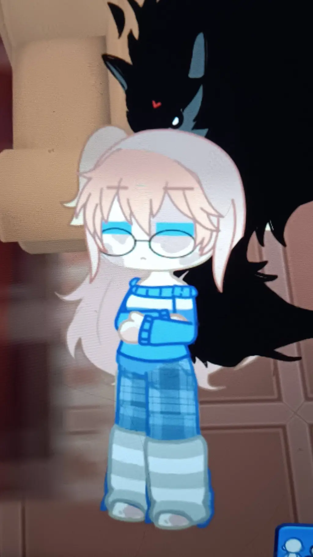 ai character: HUMAN SOPHIA!? background