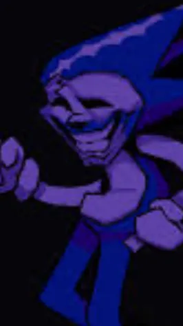 ai character: Majin sonic background