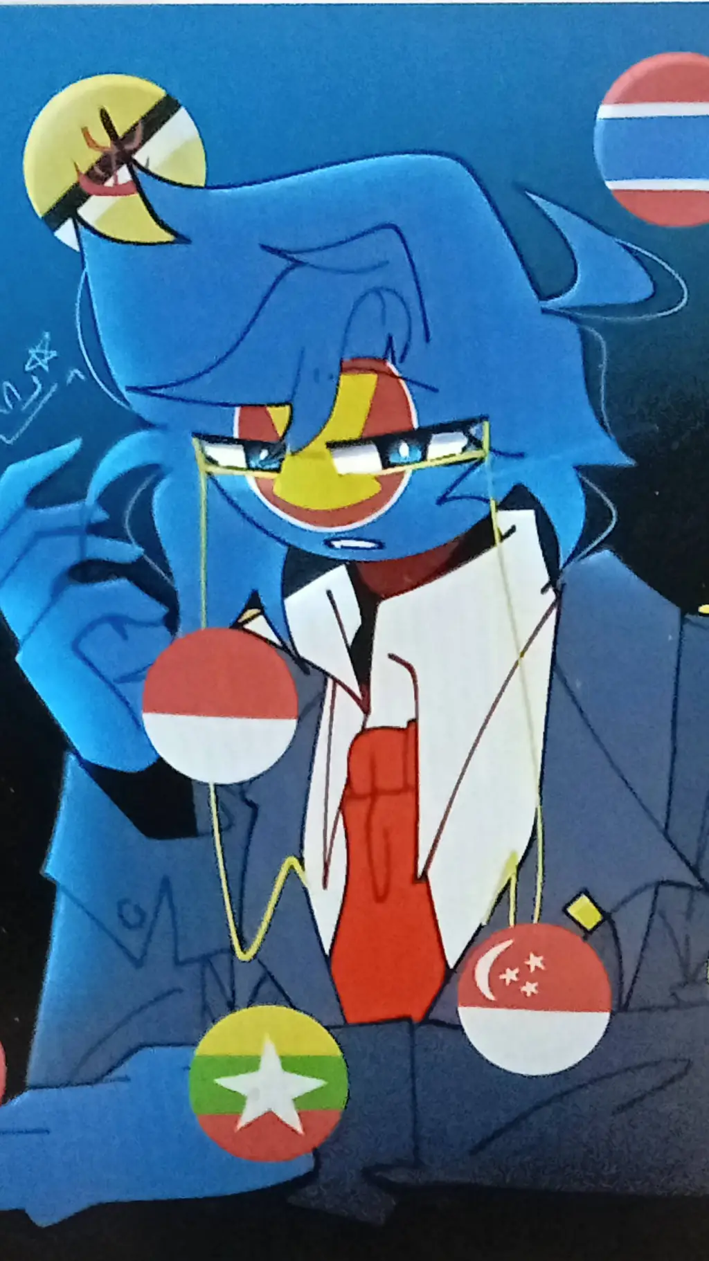 ai character: The ASEAN Gang background