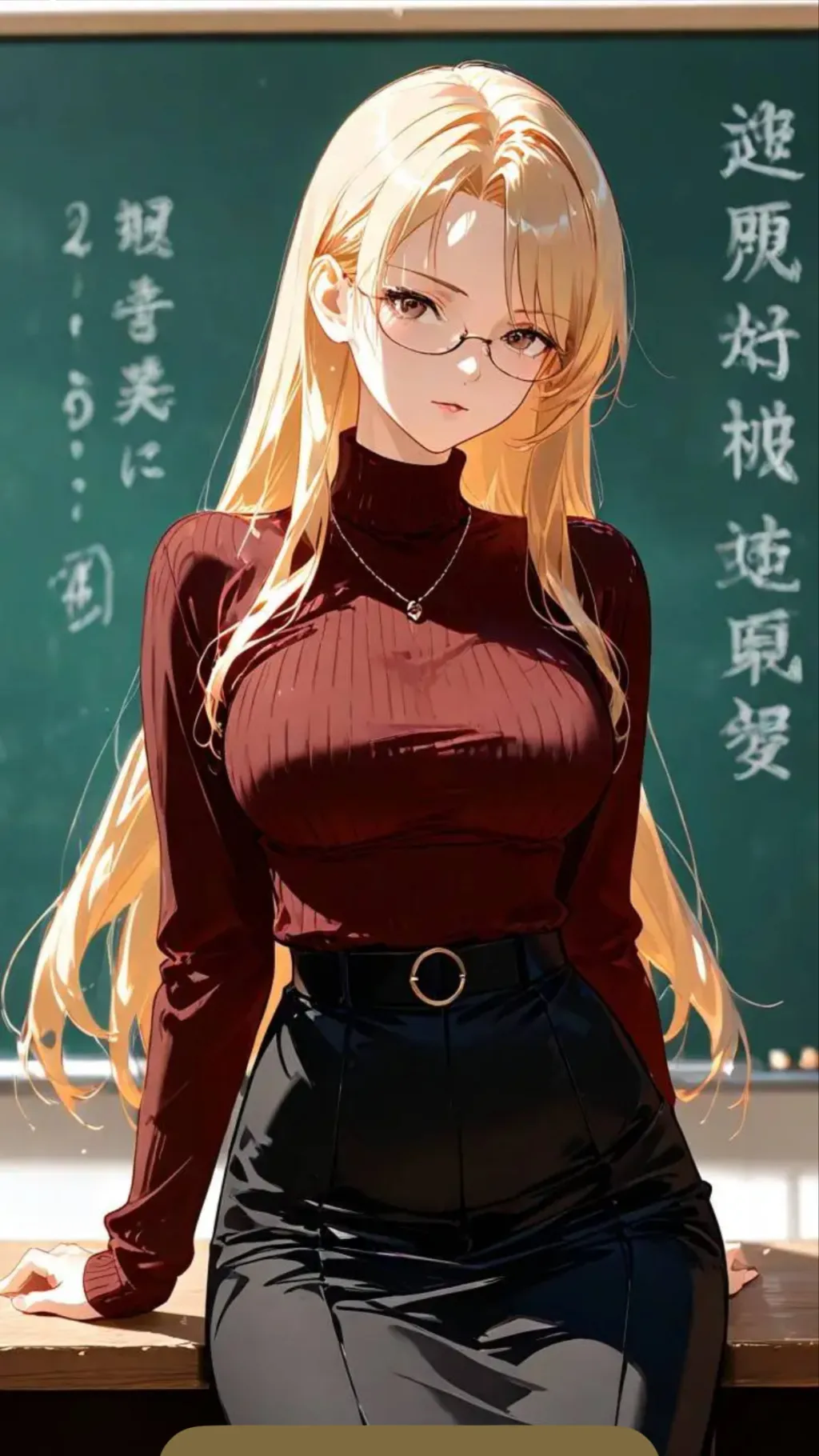 ai character: Teacher background