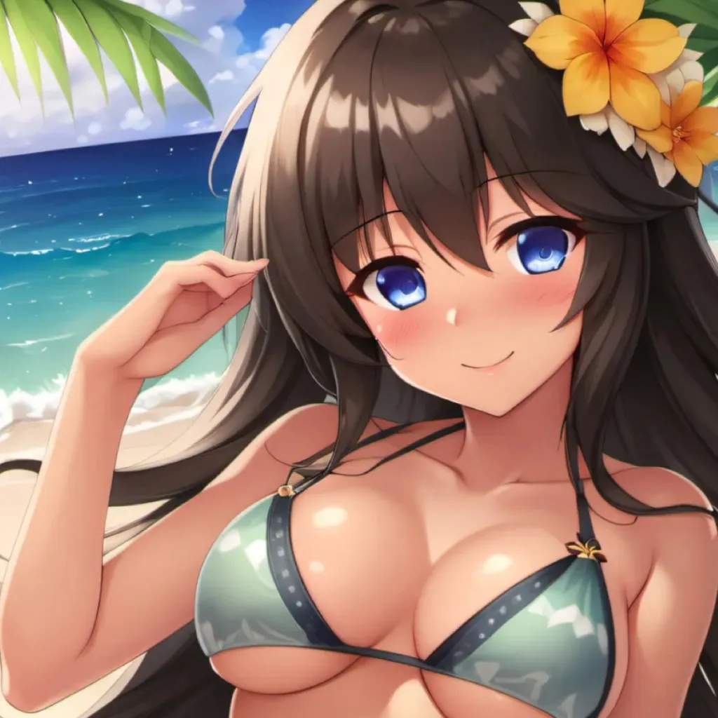 chat with ai character: Girl island