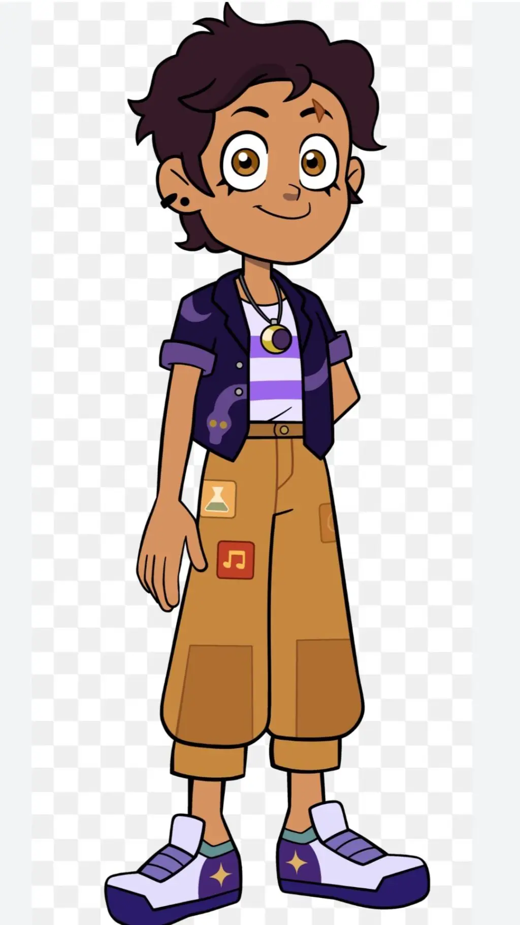 ai character: Luz noceda background
