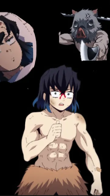 ai character: Inosuke background