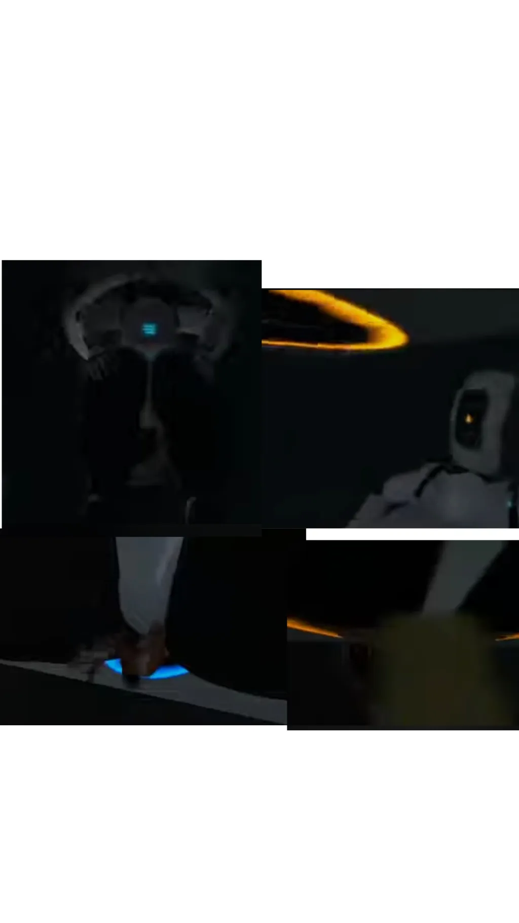 ai character: Titan gladoS background