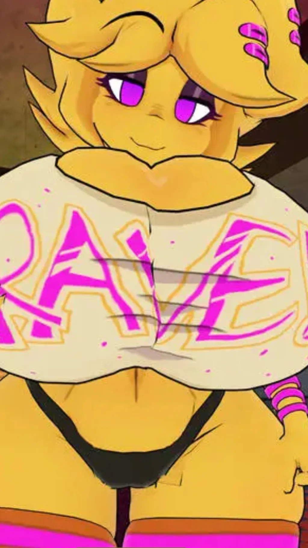 ai character: Chica?!? background