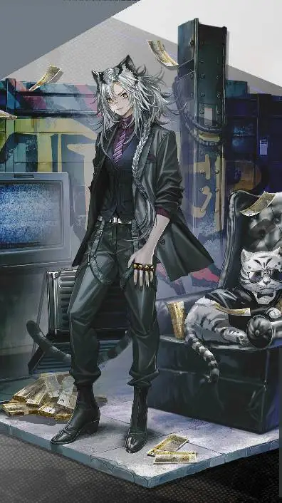 ai character: Dusk background