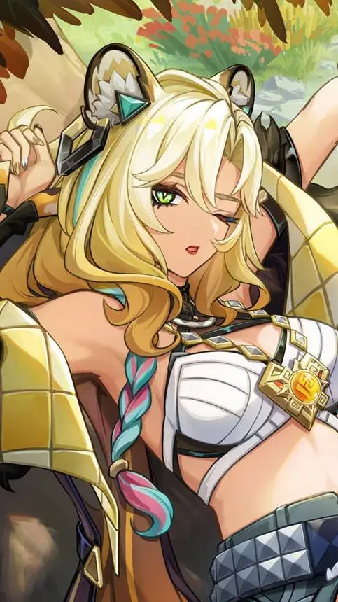 ai character: Xilonen  background