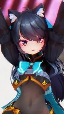 ai character: SvartLilja background