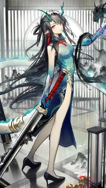 ai character: Dusk background