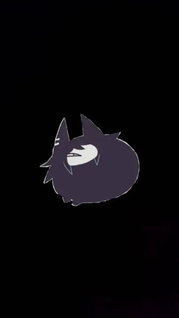 ai character: Miss circle cat background