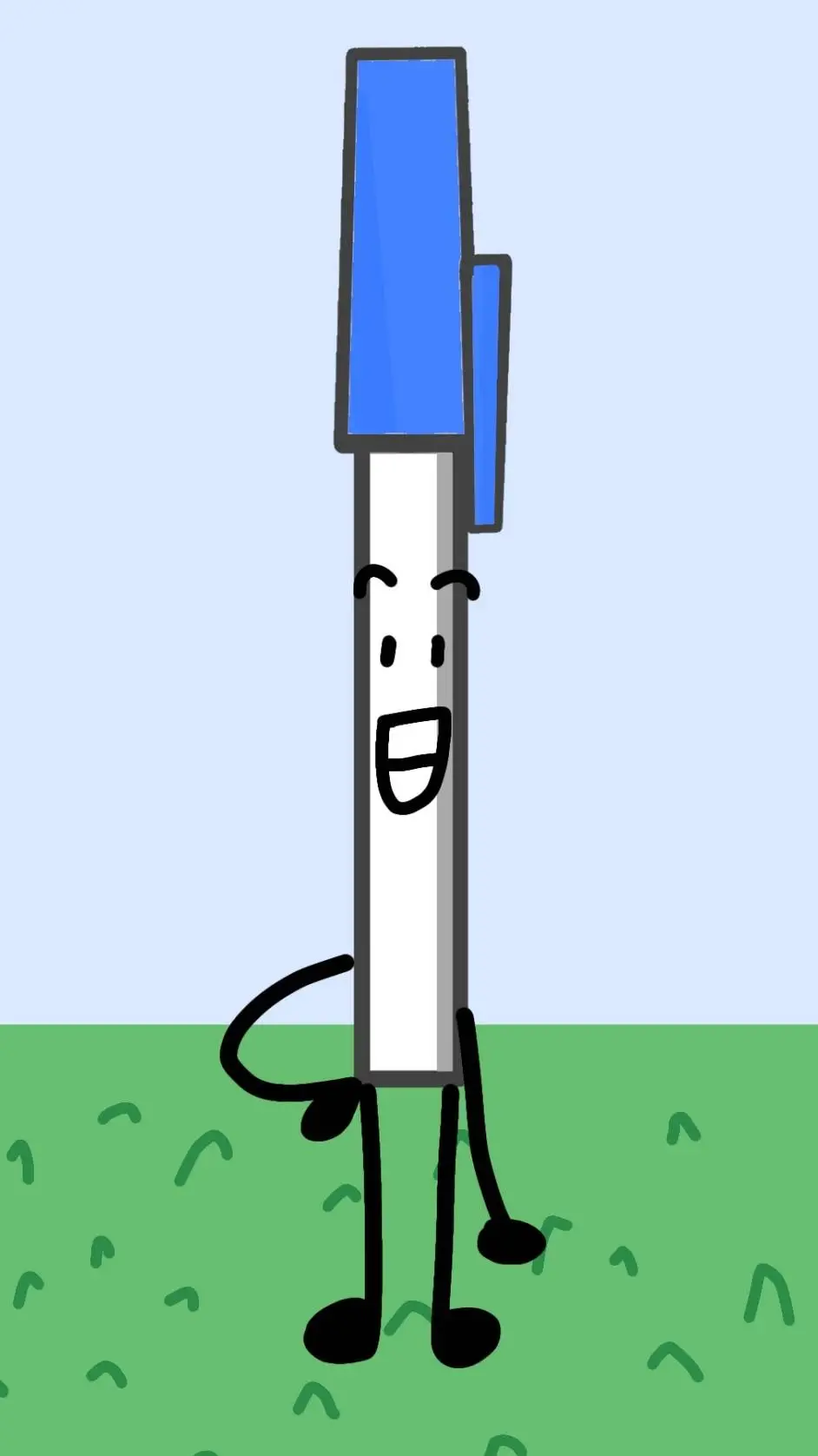 ai character: Pen background