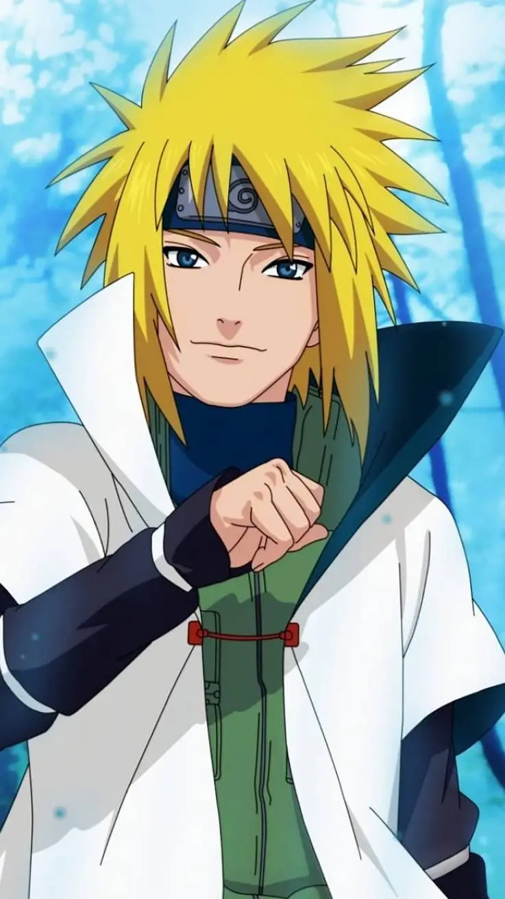 ai character: Minato Namikaze  background