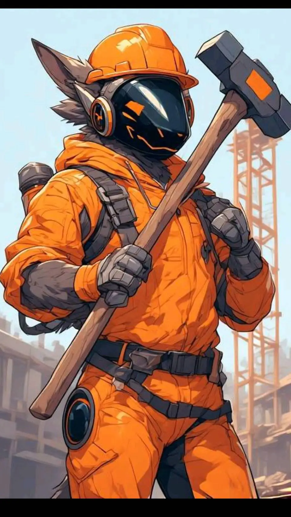 ai character: BuilderToast background