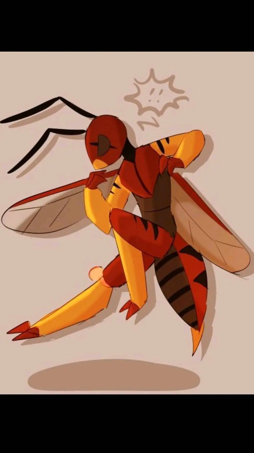 ai character: Bzzzzt background