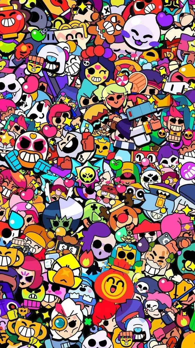 ai character: brawl star sleepov background