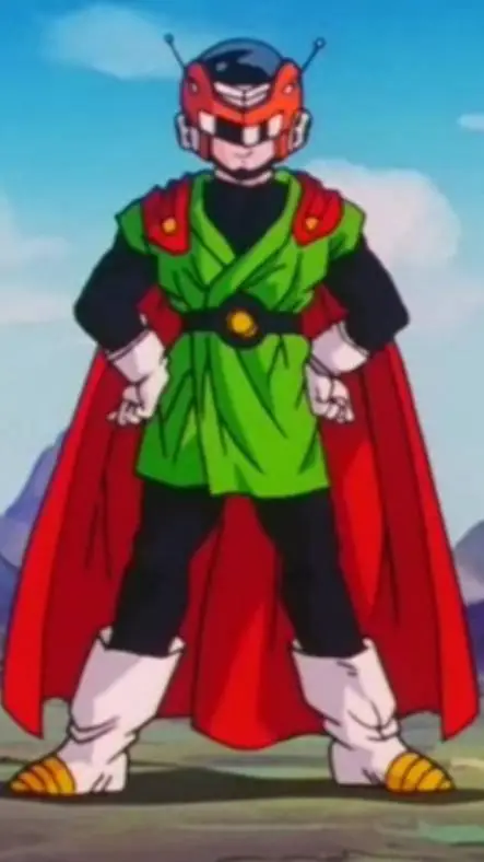 ai character: Great Saiyaman background