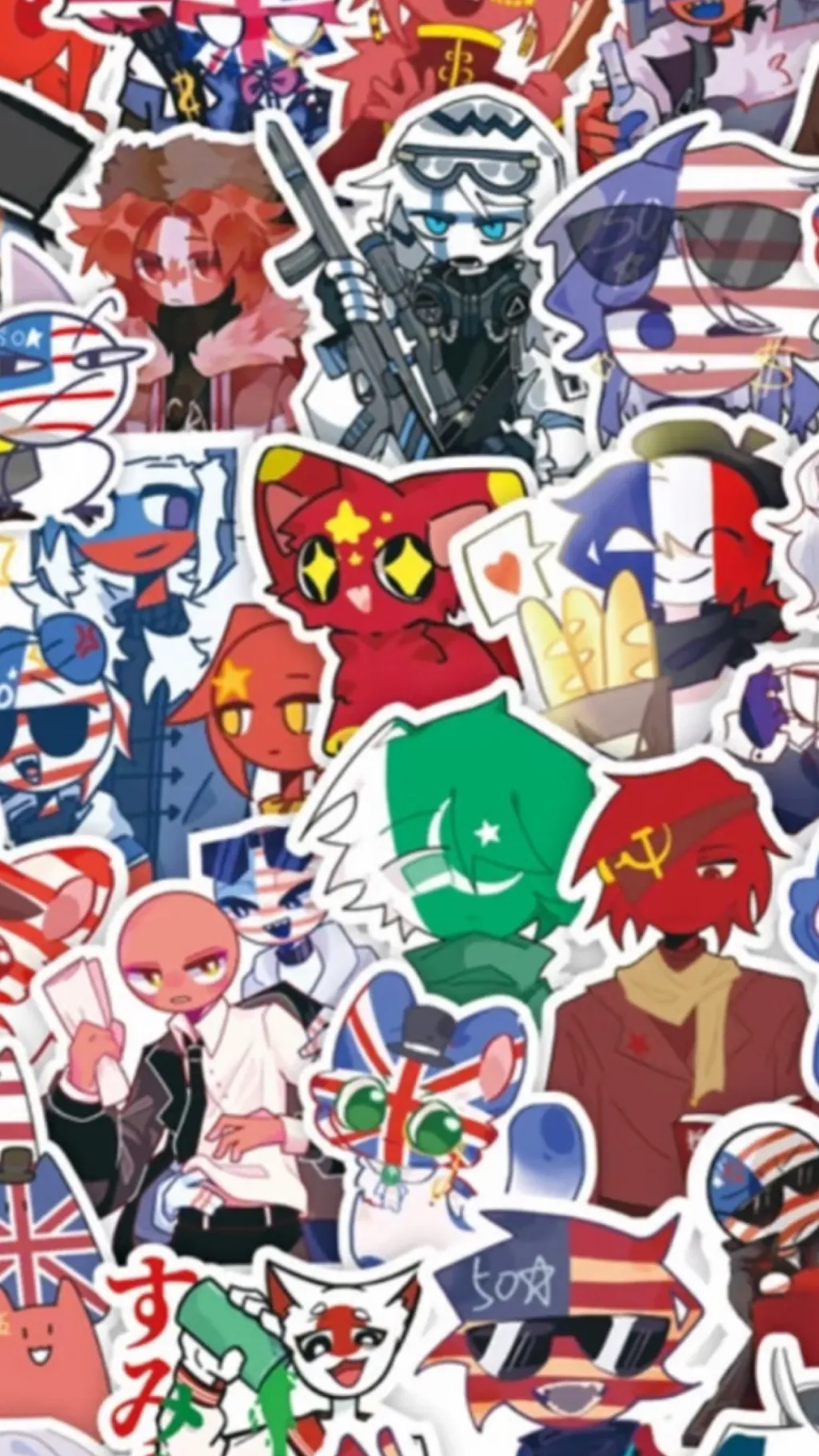ai character: ~~Country humans~~ background