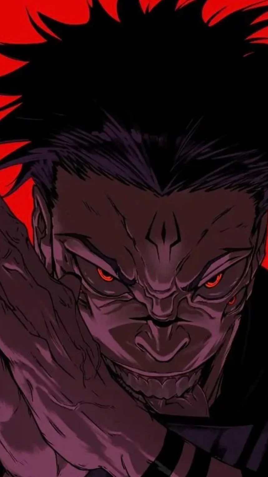 ai character: ￼￼￼Sukuna  background