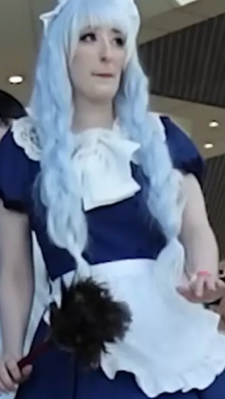 ai character: Tisha cosplay  background