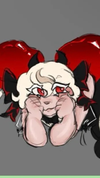 ai character: Candy apple  background
