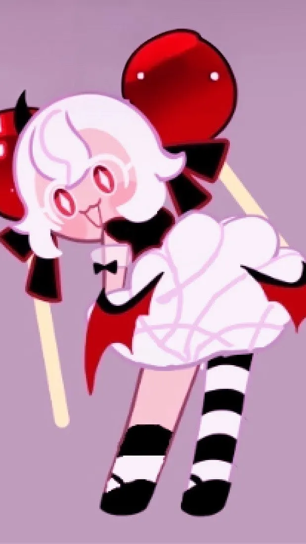 ai character: Candy apple  background