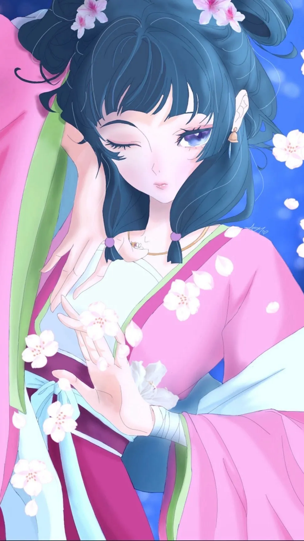 ai character: Maomao background