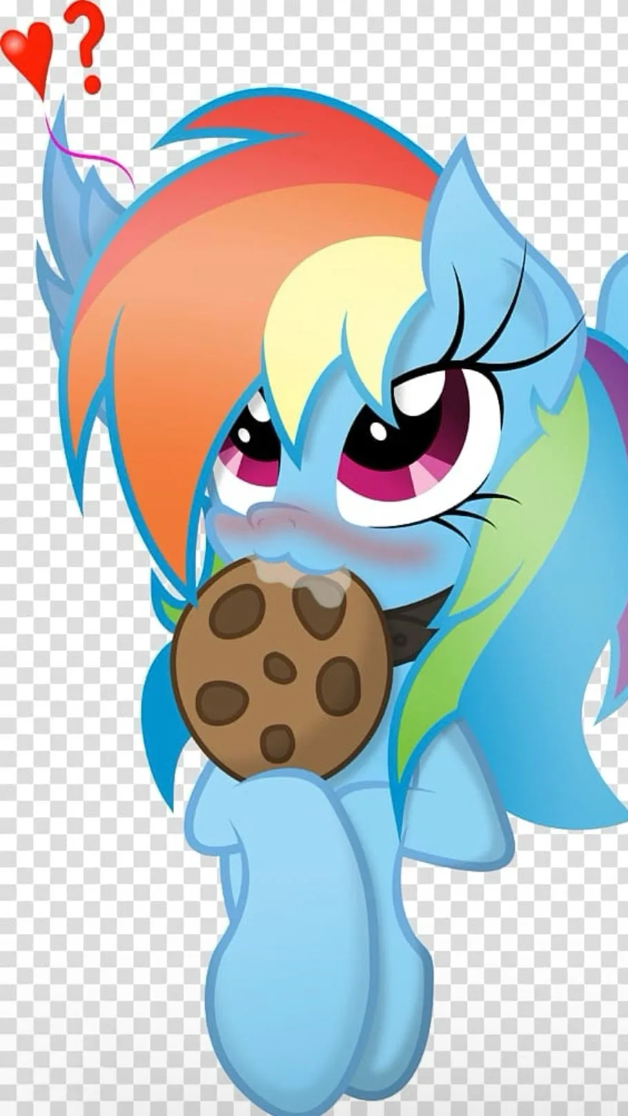 ai character: Rainbow Dash background