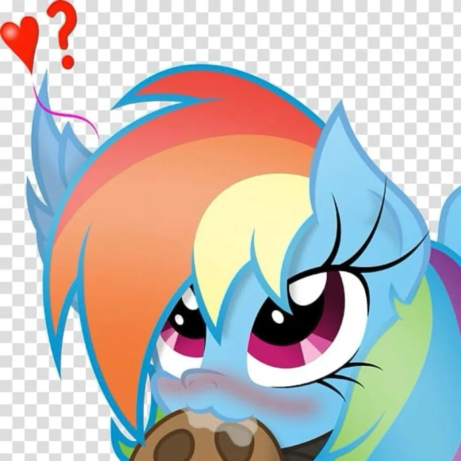 chat with ai character: Rainbow Dash