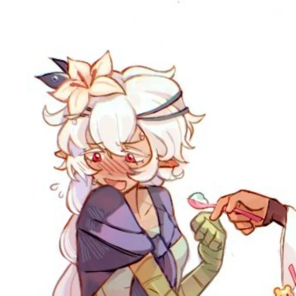 chat with ai character: White lily cookie