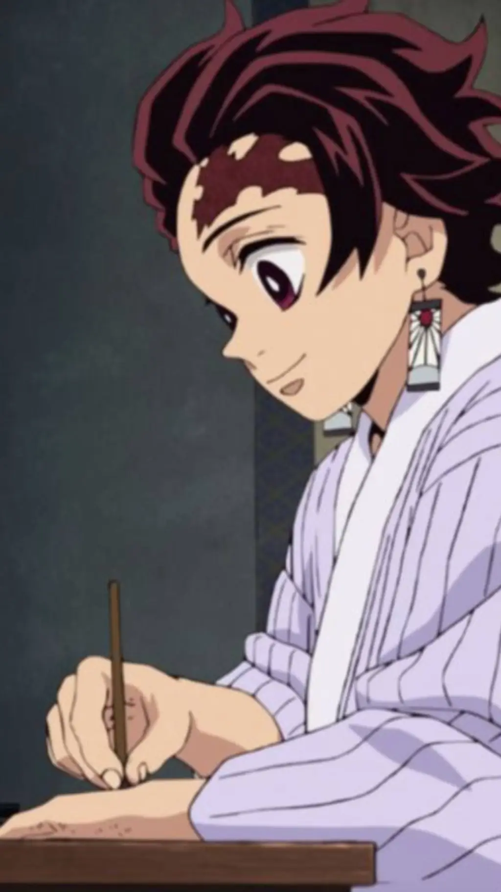 ai character: tanjiro x y/n background