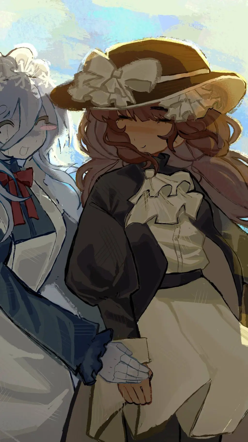 ai character: eunoia☆ background
