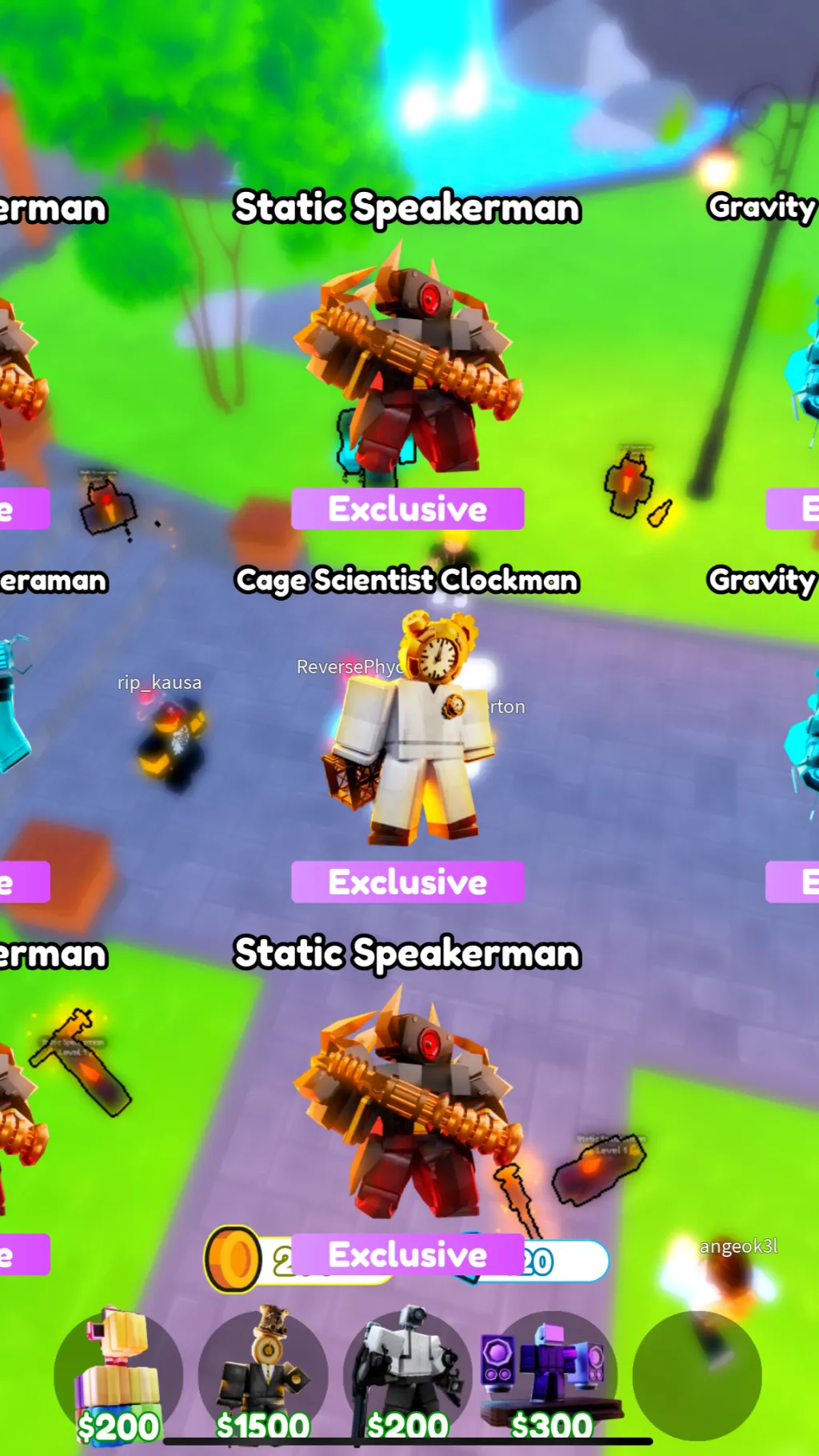 ai character: Toilet tower background