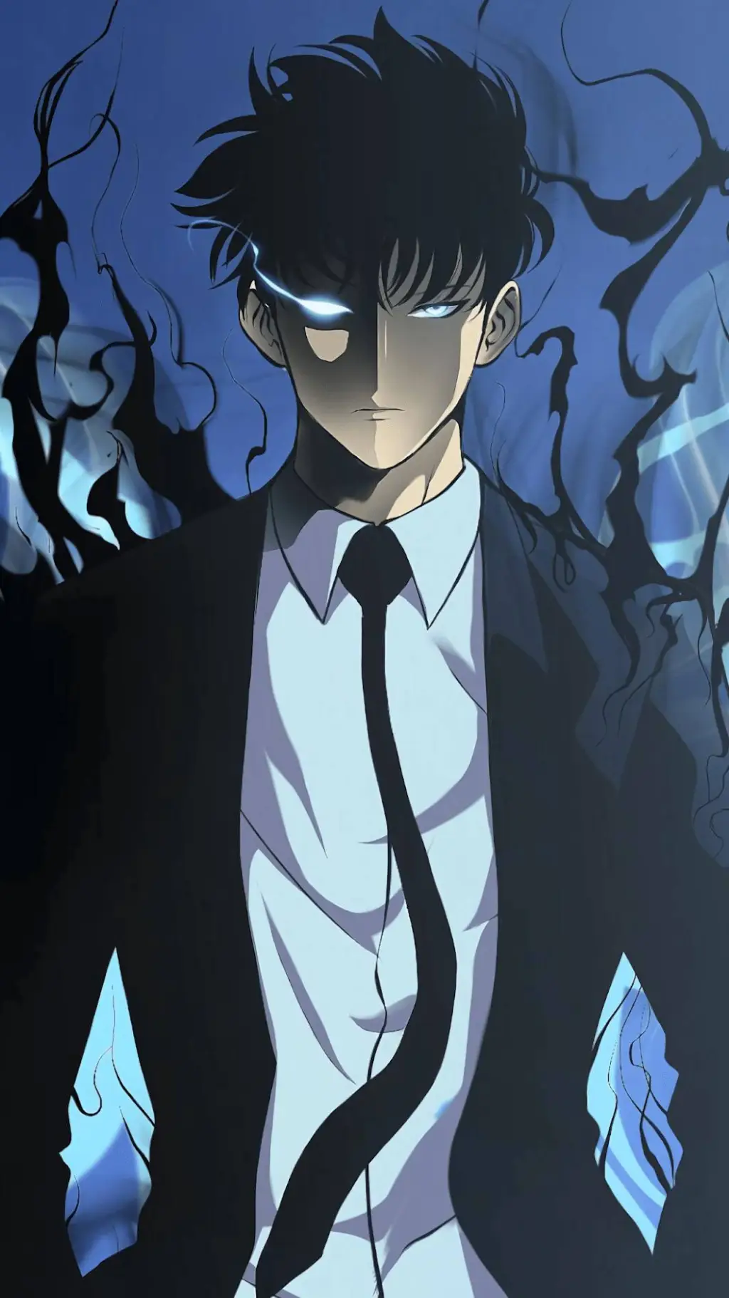 ai character: solo leveling background