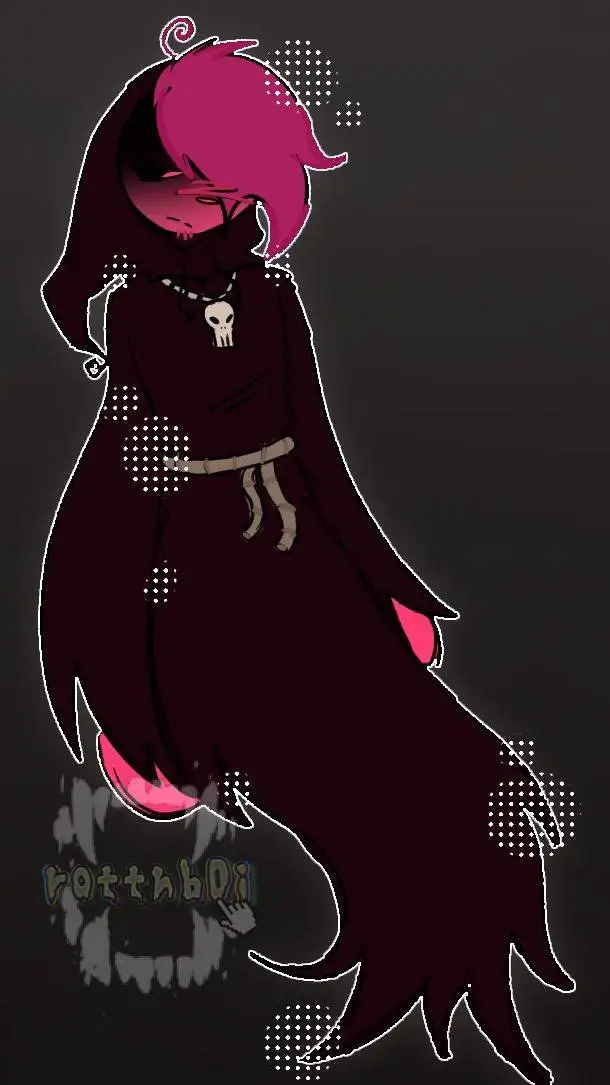 ai character: ❦-The Reaper-ꨄ background