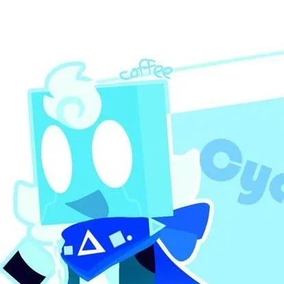 chat with ai character: 𖣔-Cyan-❆