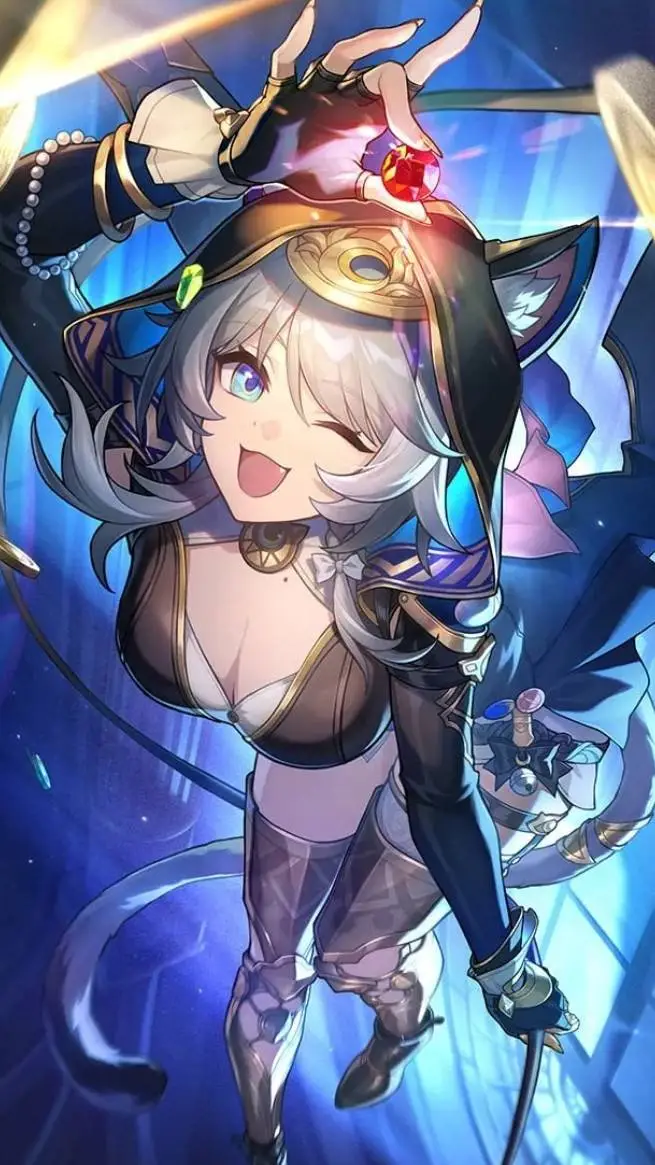 ai character: cipher  background
