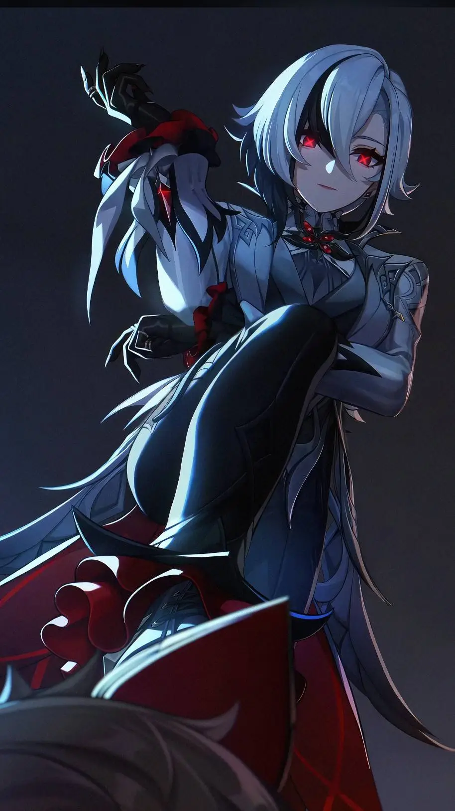 ai character: Arlecchino background